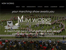 Tablet Screenshot of mjmworks.com